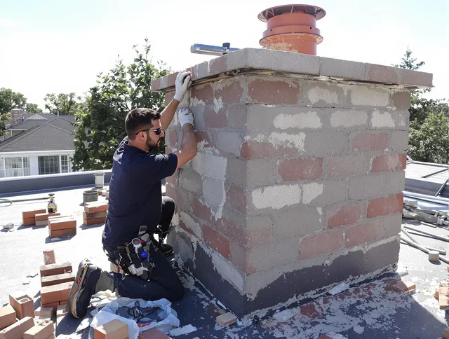 Advanced chimney repair process by Torrance Chimney Sweep in Torrance, CA