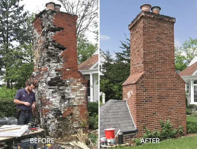 Torrance Chimney Sweep performing a full chimney restoration in Torrance, CA