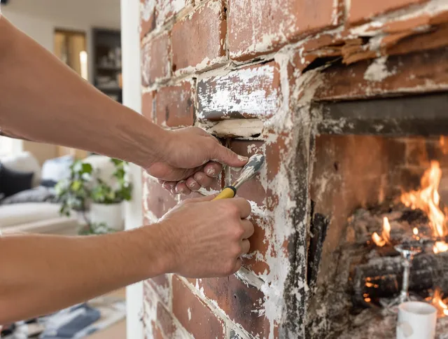 Routine fireplace repair by Torrance Chimney Sweep in Torrance, CA